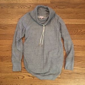 Cowlneck maternity sweatshirt. Small (fits like M)